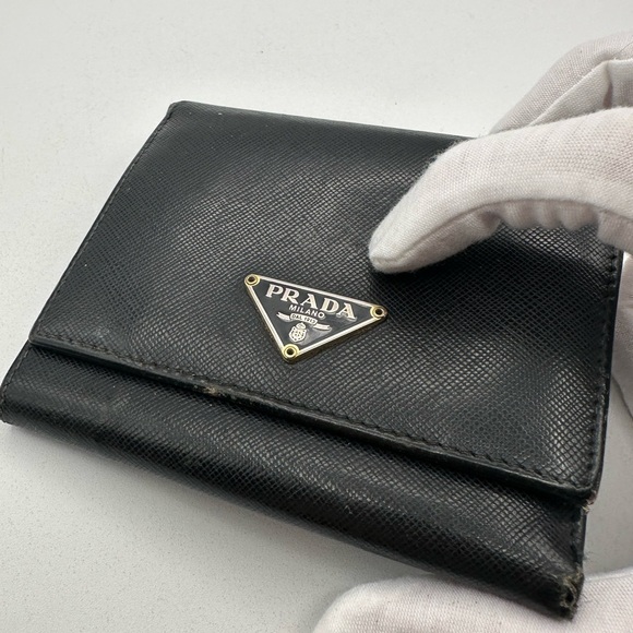 Prada Saffiano Leather Wallet - Picture 2 of 12